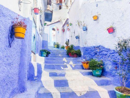 Посетите голубую жемчужину Марокко – город Шефшауэн (13 фото)